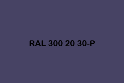 RAL 300 20 30 P ral plastics p2