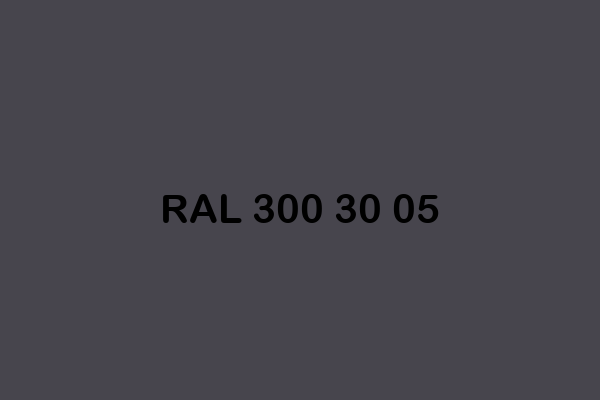 RAL 300 30 05 ral design