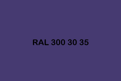 RAL 300 30 35 ral design