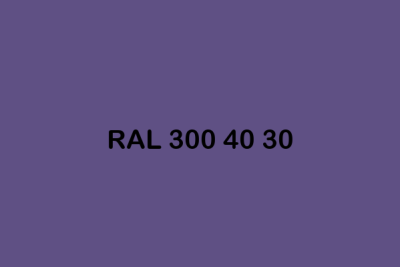 RAL 300 40 30 ral design