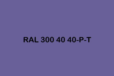 RAL 300 40 40 P T ral plastics p2
