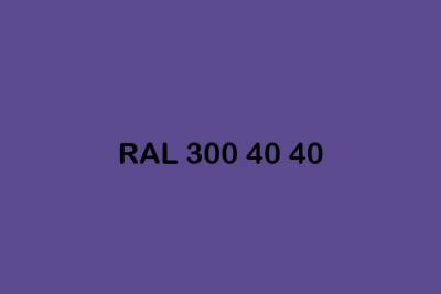 RAL 300 40 40 ral design
