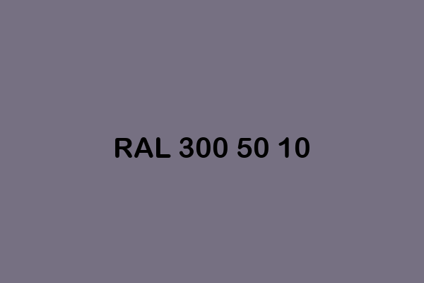 RAL 300 50 10 ral design