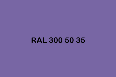 RAL 300 50 35 ral design