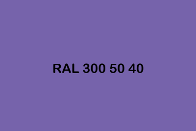 RAL 300 50 40 ral design
