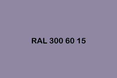 RAL 300 60 15 ral design