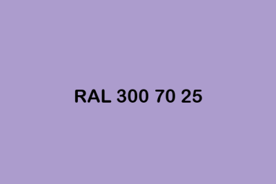 RAL 300 70 25 ral design