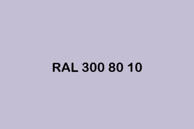 RAL 300 80 10 ral design