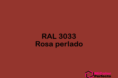 RAL 3033 Rosa perlado