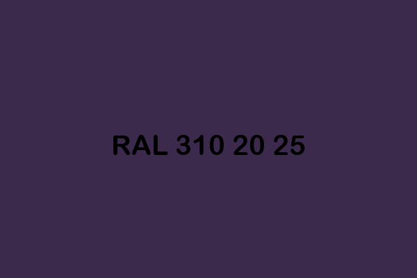 RAL 310 20 25 ral design