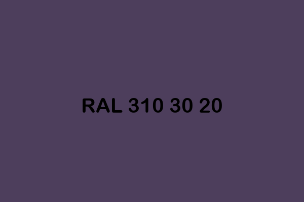 RAL 310 30 20 ral design