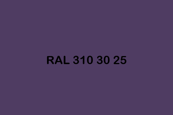 RAL 310 30 25 ral design