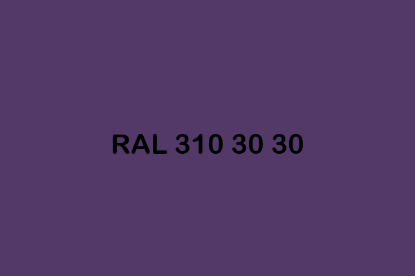 RAL 310 30 30 ral design