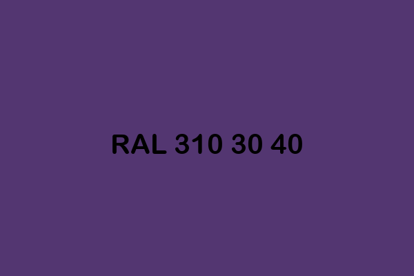 RAL 310 30 40 ral design