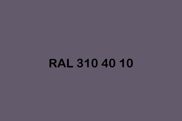 RAL 310 40 10 ral design