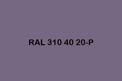 RAL 310 40 20 P ral plastics p2
