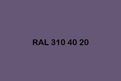 RAL 310 40 20 ral design