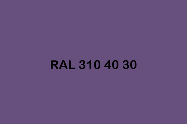 RAL 310 40 30 ral design