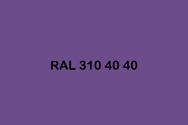 RAL 310 40 40 ral design