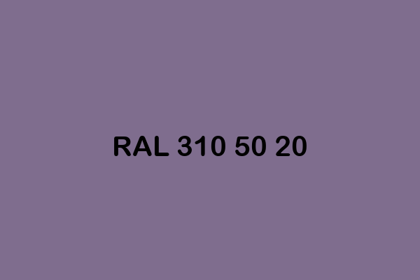 RAL 310 50 20 ral design