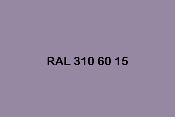 RAL 310 60 15 ral design