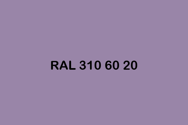 RAL 310 60 20 ral design