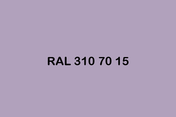 RAL 310 70 15 ral design