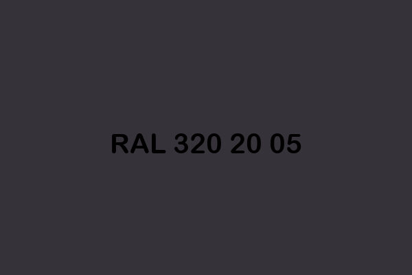 RAL 320 20 05 ral design