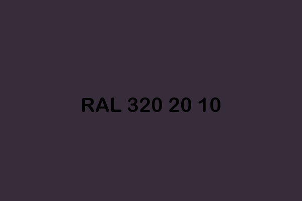 RAL 320 20 10 ral design