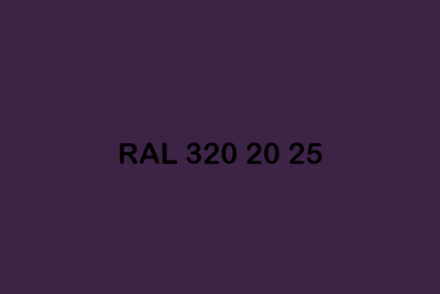 RAL 320 20 25 ral design