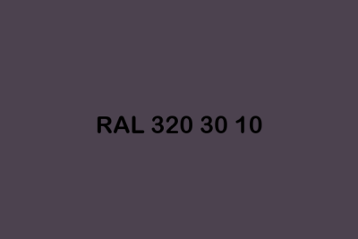 RAL 320 30 10 ral design