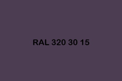 RAL 320 30 15 ral design