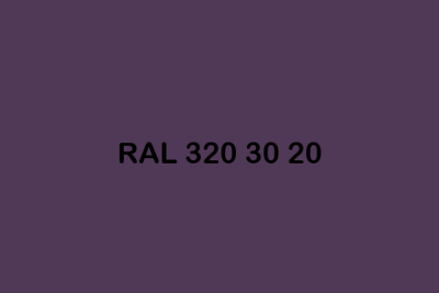 RAL 320 30 20 ral design