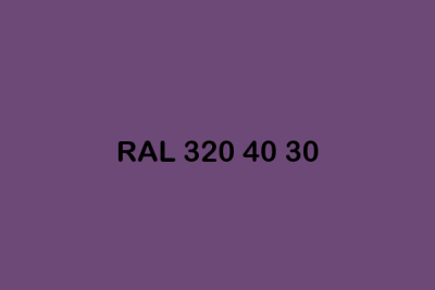 RAL 320 40 30 ral design