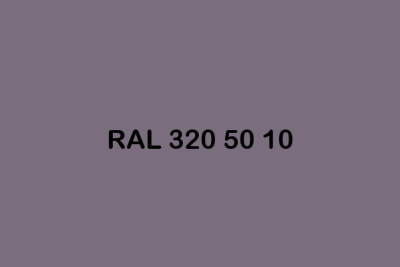 RAL 320 50 10 ral design