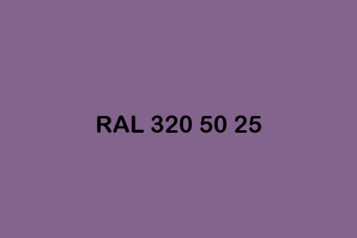 RAL 320 50 25 ral design