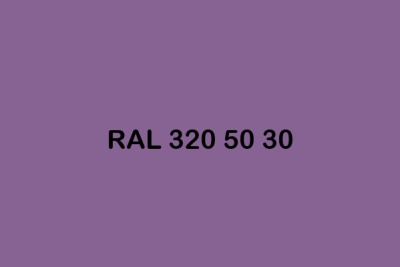 RAL 320 50 30 ral design