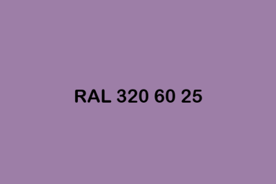 RAL 320 60 25 ral design