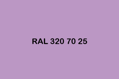 RAL 320 70 25 ral design