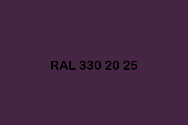 RAL 330 20 25 ral design