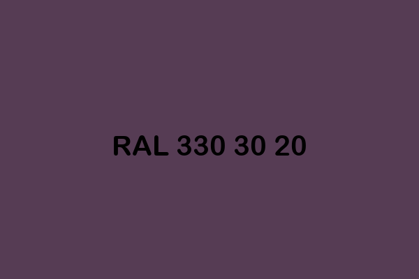 RAL 330 30 20 ral design