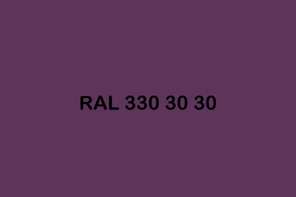 RAL 330 30 30 ral design