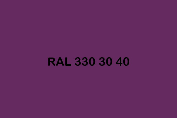 RAL 330 30 40 ral design