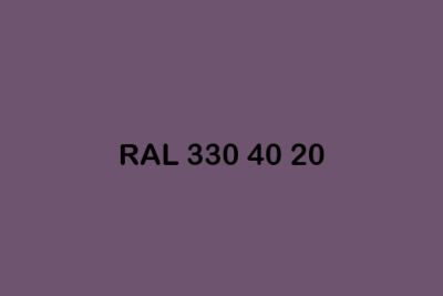 RAL 330 40 20 ral design