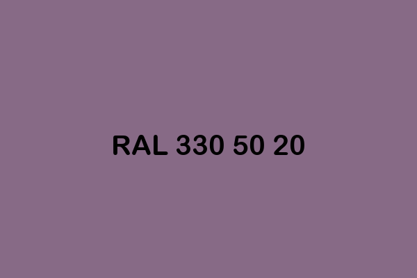 RAL 330 50 20 ral design