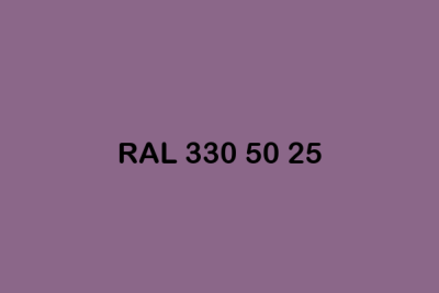 RAL 330 50 25 ral design