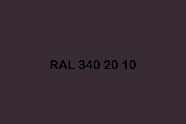 RAL 340 20 10 ral design