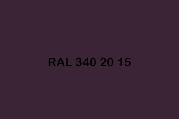 RAL 340 20 15 ral design