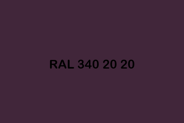 RAL 340 20 20 ral design