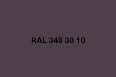 RAL 340 30 10 ral design